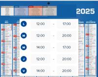 Disponibilites de reservation