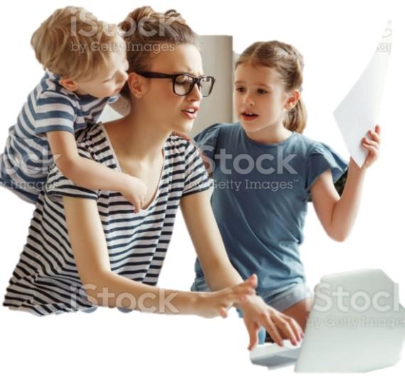 Maman submergee